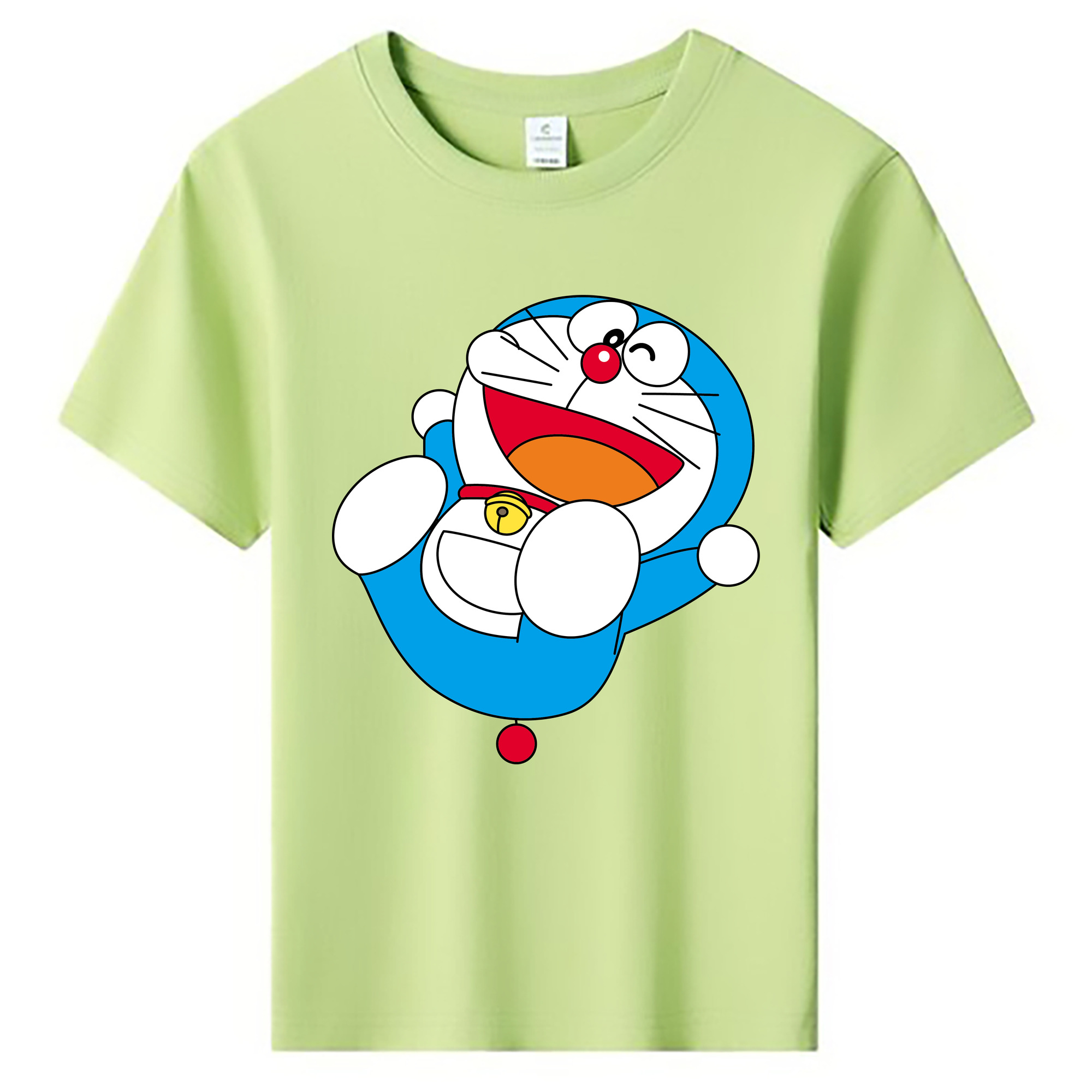 （画像用） ドラえもん Doraemon 綿100％キッズTシャツ（フロントプリント）